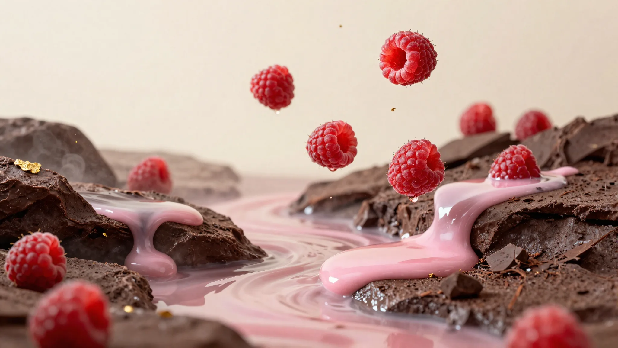 Raspberry Noir flavour world